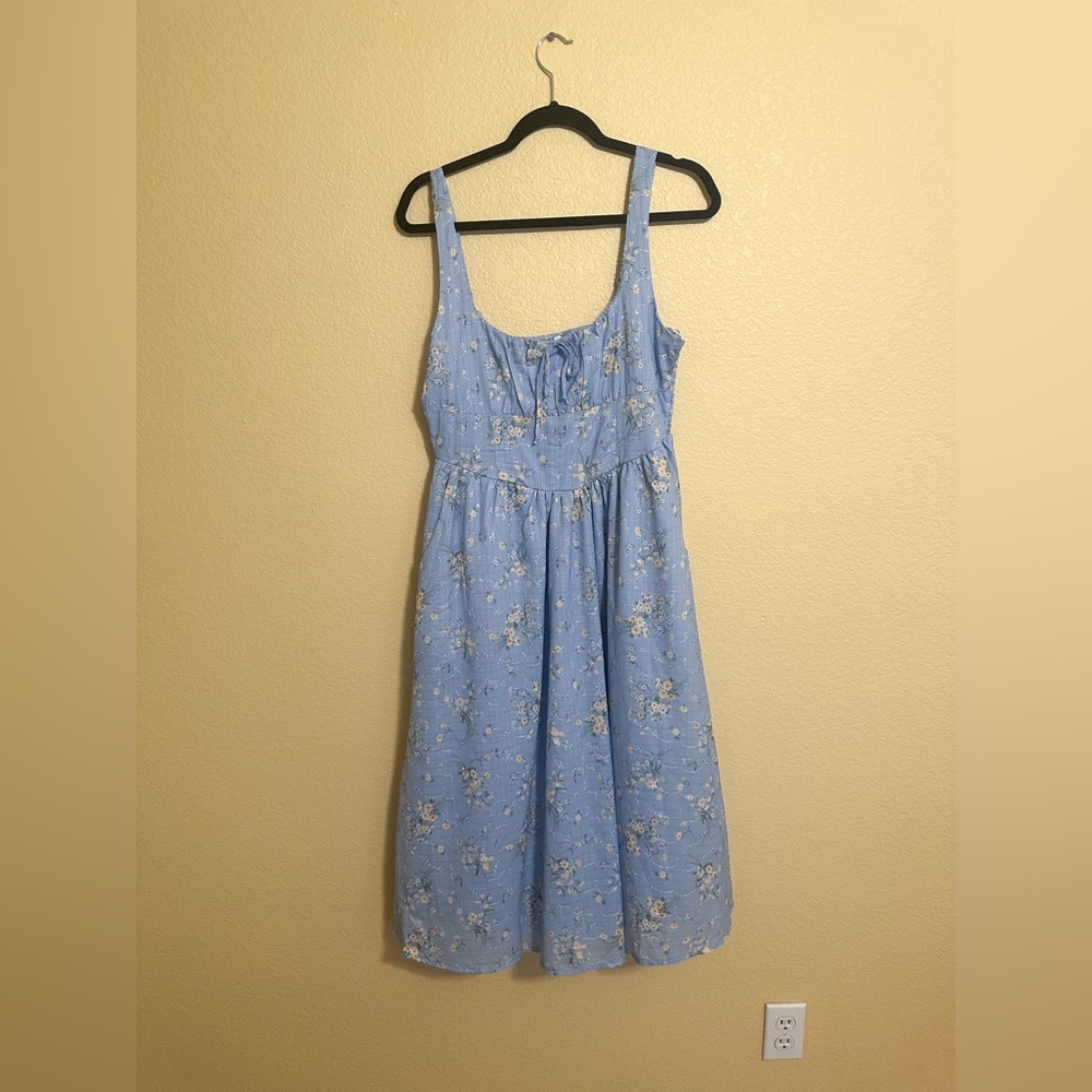 Jessica Simpson Light Blue Floral Dress